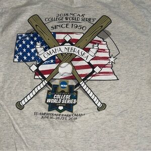 Blue 84 Gray NCAA College World Series 2018 Tee